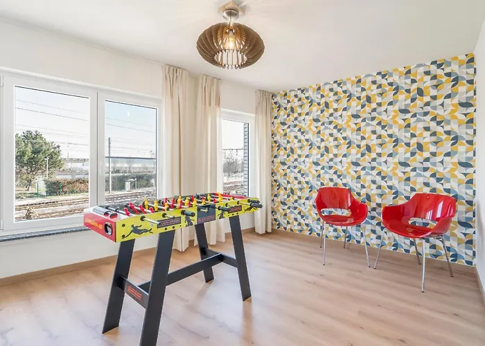 Great House For 6 People At * Blankenberge